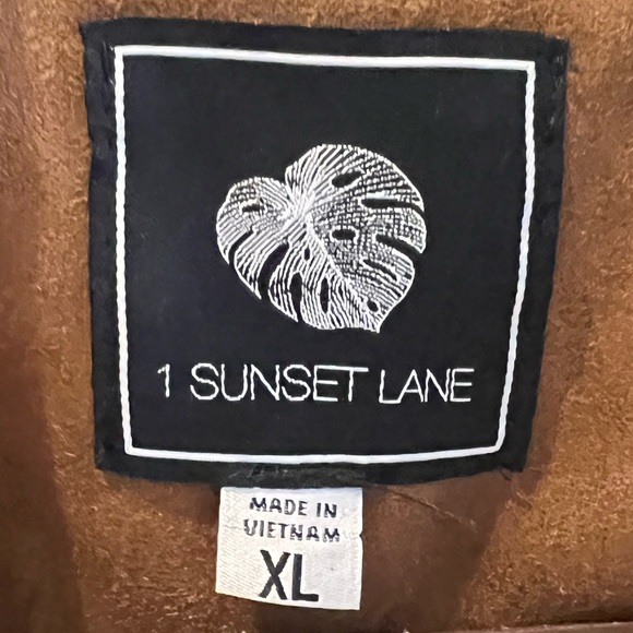 Suede camel jacket - Picture 3 of 4